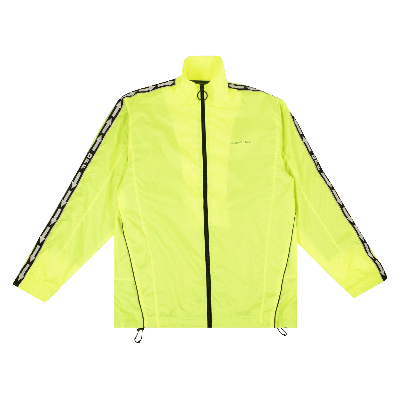 Pre-owned Off-white Neon Taped Track Jacket 'neon Yellow'