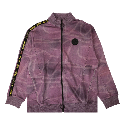 Pre-owned Off-white Spot Track Jacket 'purple'