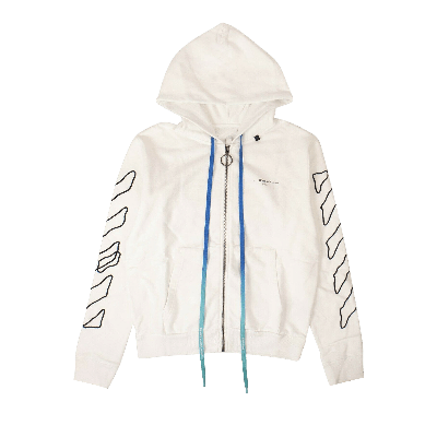 Pre-owned Off-white Gradient Detail Sweatshirt 'white'