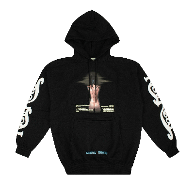 Pre-owned Off-white Women Movie Over Sweatshirt 'black'