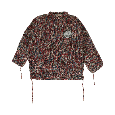 Pre-owned Off-white Climb Rope Sweater 'red/multicolor'