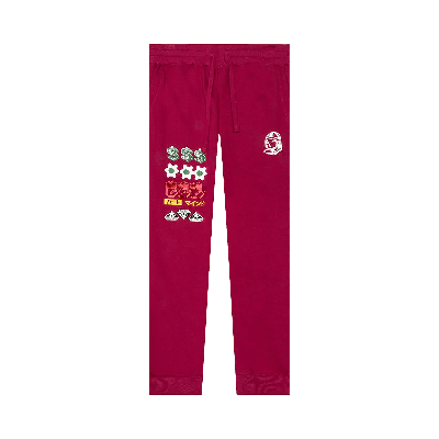 Pre-owned Billionaire Boys Club Icon Jogger 'anemone' In Red