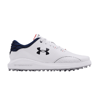 Pre-owned Under Armour Draw Sport Spikeless 'white Academy'