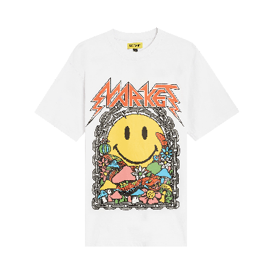 Pre-owned Market Smiley Iron T-shirt 'white'