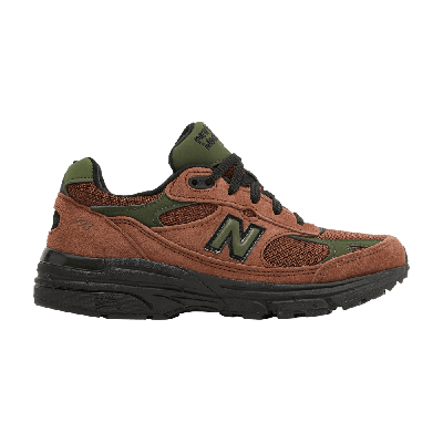 Pre-owned New Balance Aimé Leon Dore X Wmns 993 Made In Usa 'beef & Broccoli' In Brown