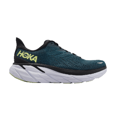 Pre-owned Hoka One One Clifton 8 2e Wide 'blue Coral Butterfly'
