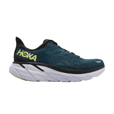 Pre-owned Hoka Clifton 8 2e Wide 'blue Coral Butterfly'