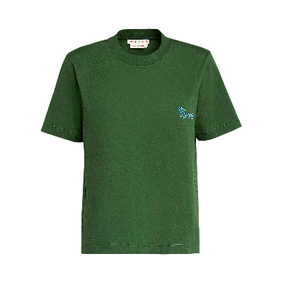 Pre-owned Marni T-shirt 'stone Green'