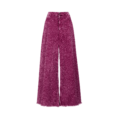 Pre-owned Marni Trousers 'dry Rose' In Pink