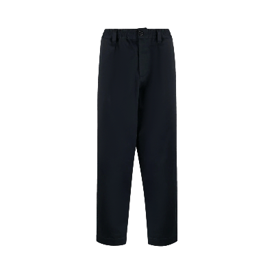 Pre-owned Marni Trousers 'ink' In Blue