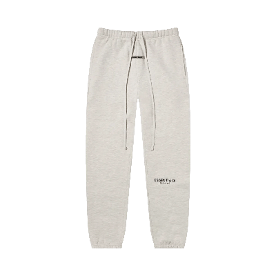 Pre-owned Essentials Fear Of God  Sweatpants 'light Heather Oatmeal' In Grey