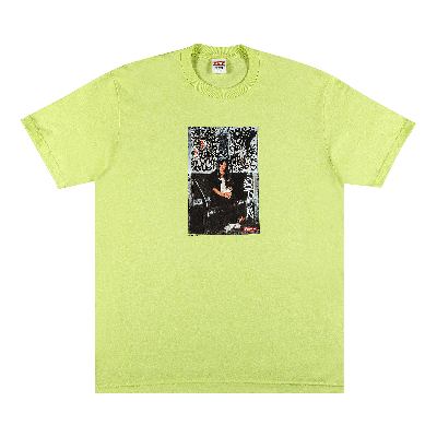 Pre-owned Supreme X Lady Pink Tee 'neon Green'