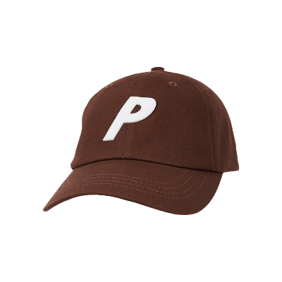 Pre-owned Palace Canvas P 6-panel 'brown'