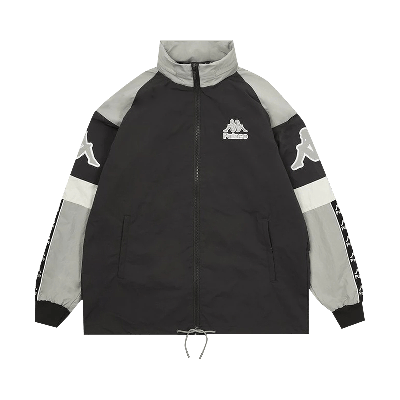 Pre-owned Palace X Kappa Warm Up Jacket 'black'