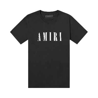 Pre-owned Amiri Core Logo Tee 'black'
