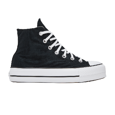 Pre-owned Converse Wmns Chuck Taylor All Star Lift High 'black White'