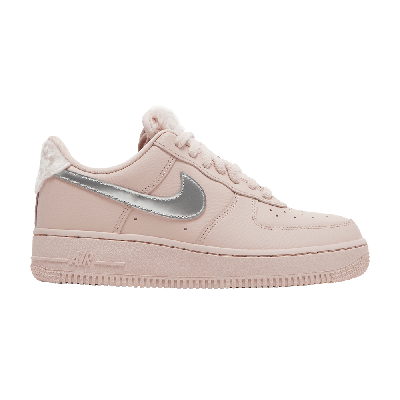Pre-owned Nike Wmns Air Force 1 '07 'faux Sherpa Fur' In Pink