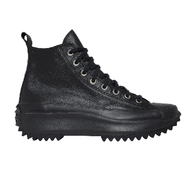 Pre-owned Converse Run Star Hike High 'triple Black'