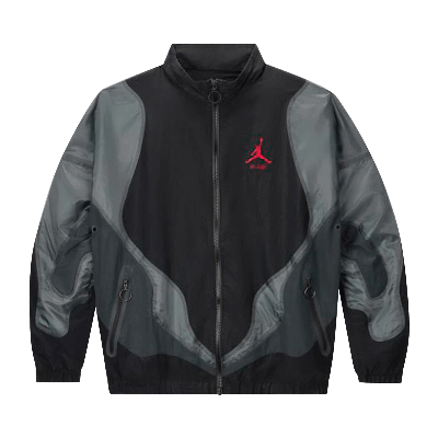 Pre-owned Air Jordan X Off-white Woven Jacket 'black'