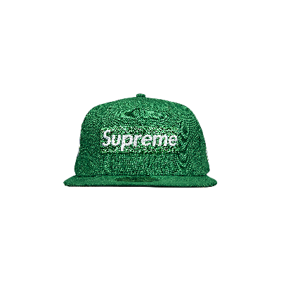 Pre-owned Supreme X New York Yankees Box Logo New Era 'green'