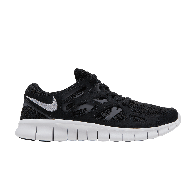 Pre-owned Nike Wmns Free Run 2 'black Dark Grey'