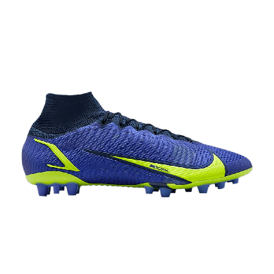 Pre-owned Nike Mercurial Superfly 8 Elite Ag 'recharge Pack' In Blue