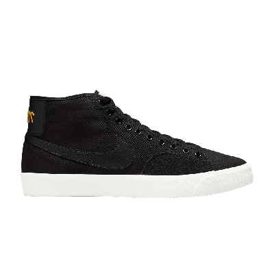 Pre-owned Nike Blazer Court Mid Premium Sb 'black'