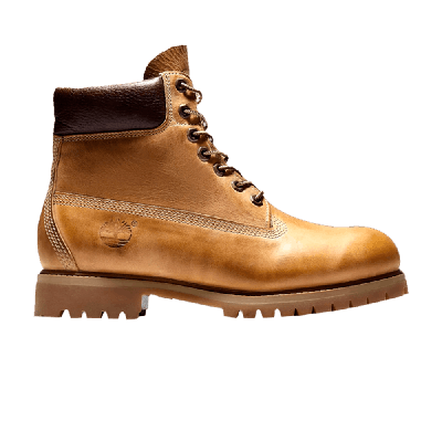 Pre-owned Timberland Heritage 6 Inch Boot 'wheat' In Brown