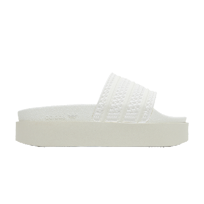 Pre-owned Adidas Originals Wmns Adilette Bonega Slide 'triple White'