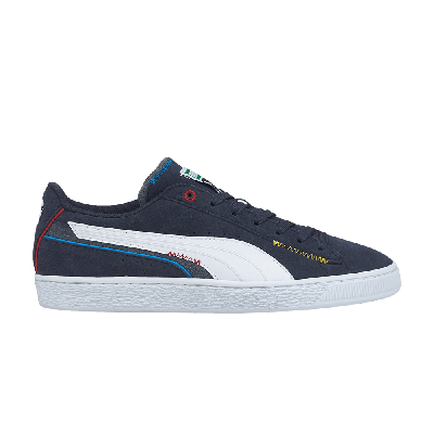 Pre-owned Puma Suede 'displaced - Parisian Night' In Blue