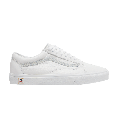 Pre-owned Vans Usps X Old Skool 'denim White'