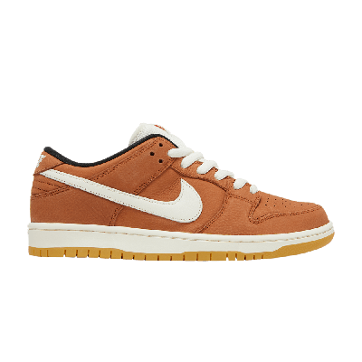 Pre-owned Nike Dunk Low Pro Iso Sb 'dark Russet' In Orange