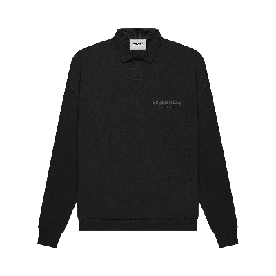 Pre-owned Essentials Fear Of God  Long-sleeve Polo 'black'
