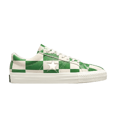 Pre-owned Converse One Star Low 'warped Board - Medium Green'