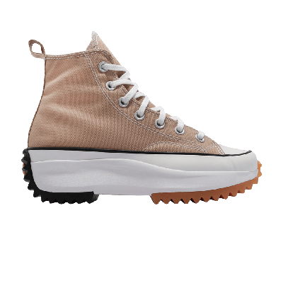 Pre-owned Converse Run Star Hike Platform High 'hemp' In Brown