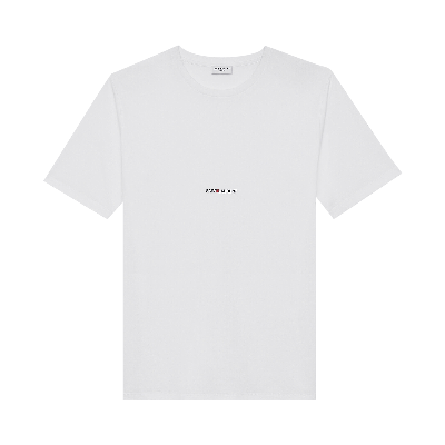 Pre-owned Saint Laurent Archive Logo Tee 'white'