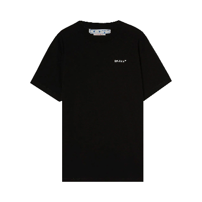 Pre-owned Off-white Caravag Arrow Slim Short-sleeve Tee 'black/white'