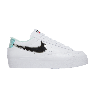 Pre-owned Nike Wmns Blazer Low Platform 'white Mint Foam'