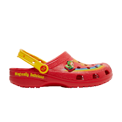 Pre-owned Crocs Lucky Charms X Classic Clog 'magically Delicious' In Red