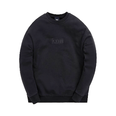 Pre-owned Kith Cyber Monday Crewneck 'black'