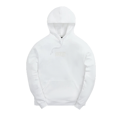 Pre-owned Kith Cyber Monday Hoodie 'white'