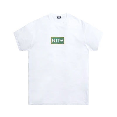 Pre-owned Kith Billiards Classic Logo Tee 'white'