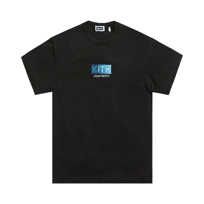 Pre-owned Kith For Star Wars Death Star Vintage Tee (online Exclusive) 'black'