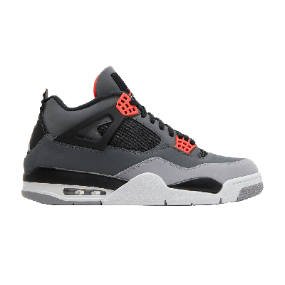 Pre-owned Air Jordan 4 Retro 'infrared' In Grey