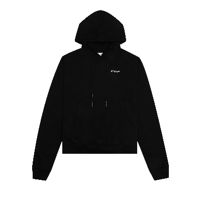 Pre-owned Off-white Caravag Arrow Over Hoodie 'black/white'