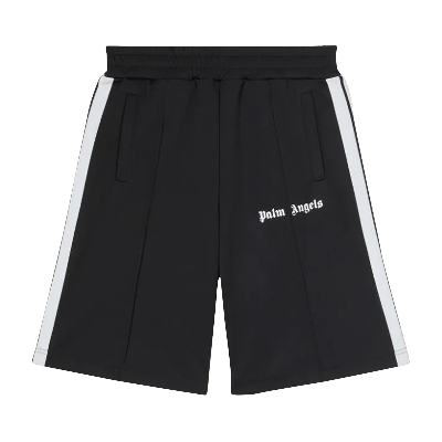 Pre-owned Palm Angels Classic Track Shorts 'black/white'