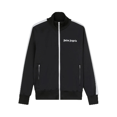 Pre-owned Palm Angels Classic Track Jacket 'black/white'