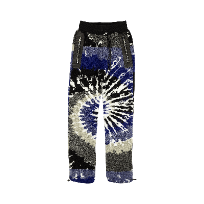Pre-owned Amiri Tie Dye Track Pant 'blue/black'