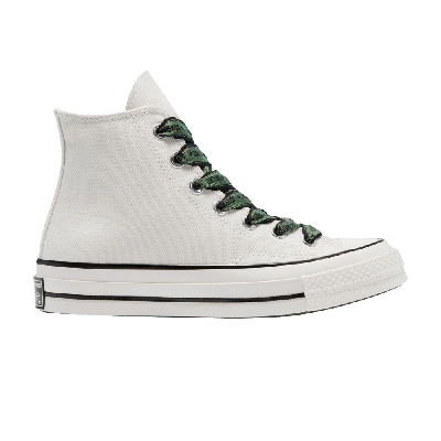 Pre-owned Converse Chuck 70 High 'wordmark Ribbon Laces' In White