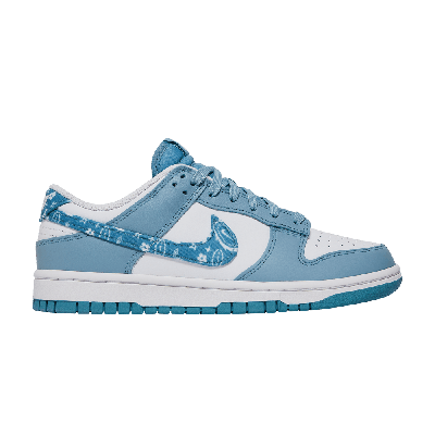 Pre-owned Nike Wmns Dunk Low 'blue Paisley'